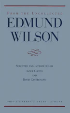 Cover of 'From the Uncollected Edmund Wilson' 