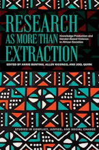 Cover of 'Research As More Than Extraction' 