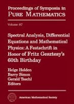 Spectral Analysis, Differential Equations and Mathematical Physics
