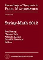String-Math 2012 String-Math 2012