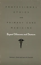 Cover of 'Professional Ethics and Primary Care Medicine' 