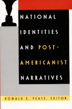 Cover of 'National Identities and Post-Americanist Narratives' 