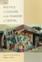 Cover of 'The Politics of Culture in the Shadow of Capital' 