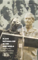 Cover of 'Black Nationalism in the New World' 