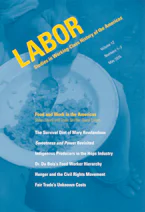 Cover of 'Food and Work in the Americas' 