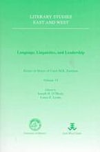 Language, Linguistics and Leadership Language, Linguistics and Leadership