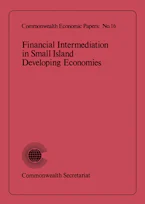 Cover of 'Financial Intermediation in Small Island Developing Economies' by Maxwell J. Fry 