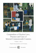 Cover of 'Compendium of Election Laws, Practices and Cases of Selected Commonwealth Countries, Volume 1, Part 2' 