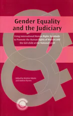 Cover of 'Gender Equality and the Judiciary' by Kirstine Adams and Andrew Byrnes 