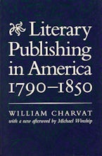 Literary Publishing in America, 1790-1850