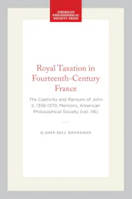 Cover of 'Royal Taxation in Fourteenth-Century France' 