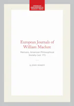 Cover of 'European Journals of William Maclure' by John Doskey 