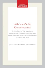 Cover of 'Gabriele Zerbi, Gerontocomia' 