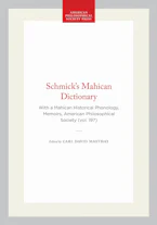 Cover of 'Schmicks Mahican Dictionary' by Carl David Masthay 