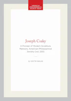 Cover of 'Joseph Csaky' 