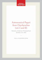 Cover of 'Astronomical Papyri from Oxyrhynchus (vol. I and II)' by Alexander Jones 