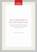 Cover of 'Baccio Bandinelli and Art at the Medici Court' by Louis A. Waldman 