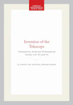 Cover of 'Invention of the Telescope' by Albert van Helden 