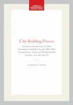 Cover of 'City-Building Process' by Roger D. Simon 