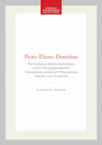 Cover of 'Proto-Elamo-Dravidian' by David W. McAlpin 