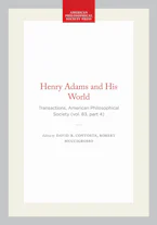 Cover of 'Henry Adams and His World' 