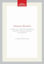 Cover of 'Johannes Klenkok' by Christopher Ocker 