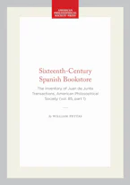 Cover of 'Sixteenth-Century Spanish Bookstore' by William Pettas 