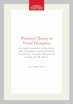 Cover of 'Ptolemys Theory of Visual Perception' by A. Mark Smith 