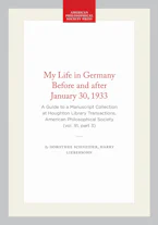 Cover of 'My Life in Germany Before and After January 30, 1933' 