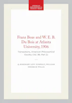 Cover of 'Franz Boas and W. E. B. Du Bois at Atlanta University, 1906' 