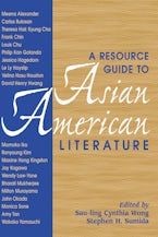 A Resource Guide to Asian American Literature