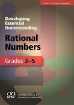 Cover of 'Developing Essential Understanding - Rational Numbers in Grades 3-5' 