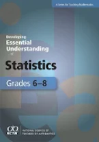 Cover of 'Developing Essential Understanding of Statistics for Teaching Mathematics in Grades 6-8' 