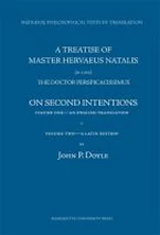 Cover of 'A  Treatise of Master Hervaeus Natalis, the Doctor Perspicacissimus' 