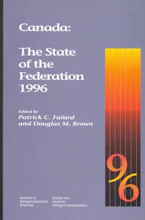 Cover of 'Canada: the State of the Federation 1996' 