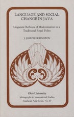Language and Social Change in Java Language and Social Change in Java