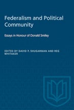 Federalism and Political Community Federalism and Political Community