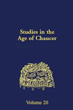 Cover of 'Studies in the Age of Chaucer' 