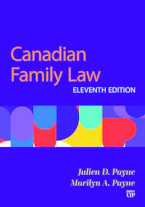 Cover of 'Canadian Family Law' 