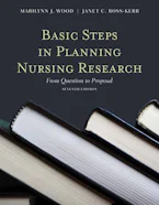 Cover of 'Basic Steps in Planning Nursing Research' 