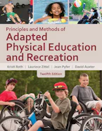 Cover of 'Principles and Methods of Adapted Physical Education & Recreation' 