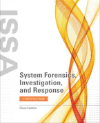 Cover of 'System Forensics, Investigation, and Response' 