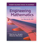 Cover of 'Student Solutions Manual to Accompany Advanced Engineering Mathematics' 