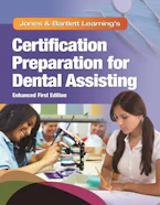 Cover of 'Jones & Bartlett Learnings Certification Preparation for Dental Assisting, Enhanced Edition' 
