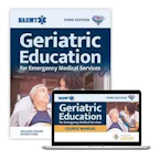 Cover of 'GEMS: Geriatric Education for EMS Course Manual (Print) with EBook' 