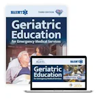 Cover of 'Geriatric Education for Emergency Medical Services, Third Edition (eBook)   GEMS Course Manual, Third Edition (Paperback)' 