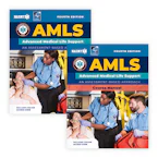 Cover of 'AMLS: Advanced Medical Life Support - Paperback Text and Paperback Course Manual' by National Association of Emergency Medical Technicians (NAEMT) 