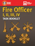 Cover of 'Fire Officer I, II, III, IV Task Booklet' 