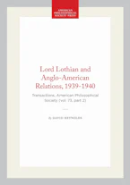 Cover of 'Lord Lothian and Anglo-American Relations, 1939-1940' by David Reynolds 