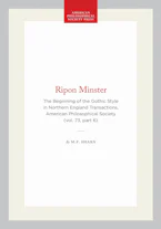 Cover of 'Ripon Minster' by M.F. Hearn 